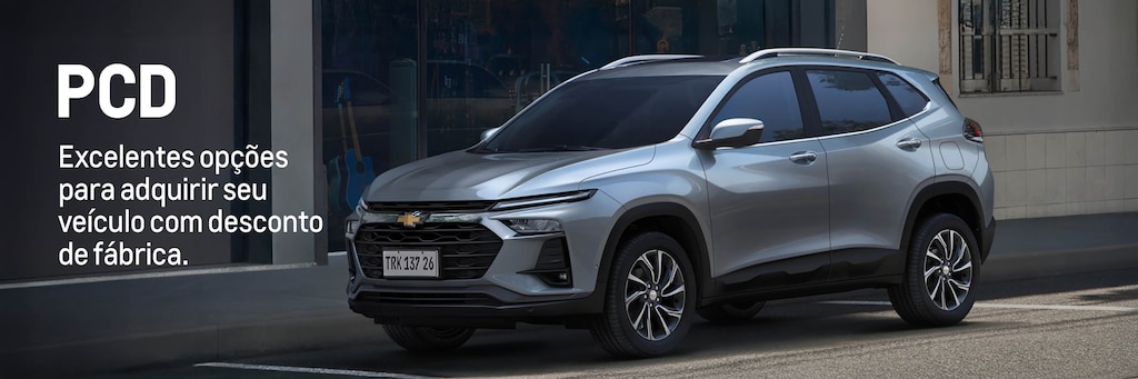 Carros para PcD na Chevrolet
