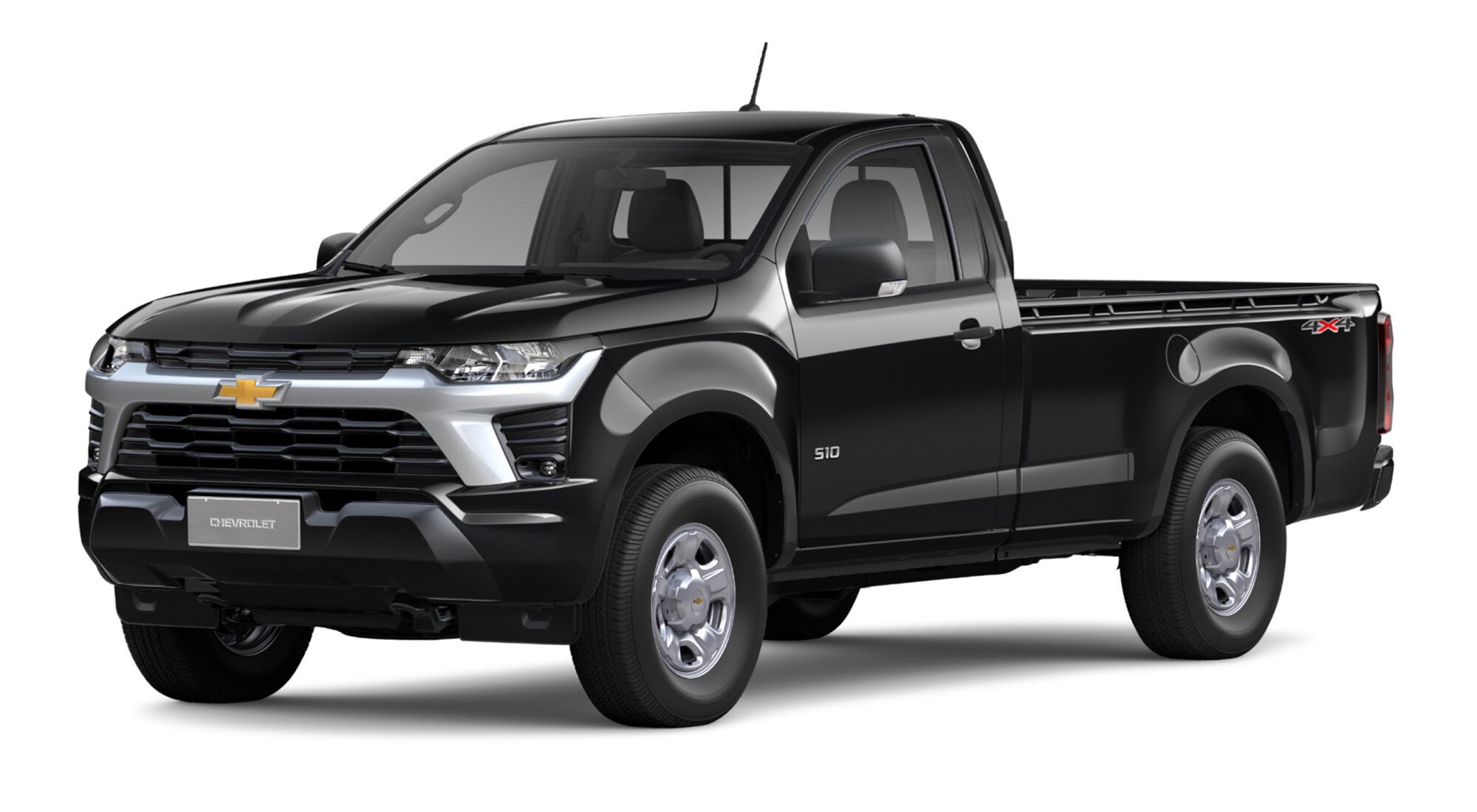 Chevrolet S10 cabine simples cor preto ouro negro