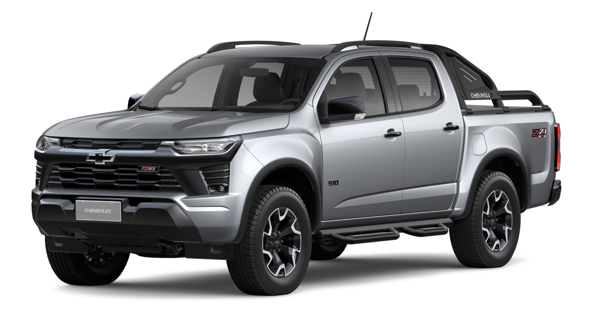 Chevrolet S10 Z71 cor prata shark